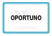 Oportuno